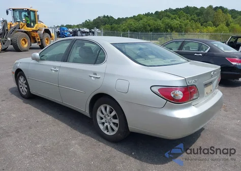 2004 Lexus Es 330 from USA, damaged, VIN JTHBA30G545000586